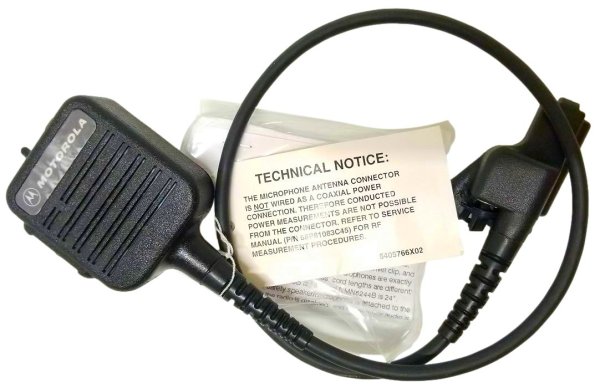 Motorola NMN6244B Public Safety Microphone