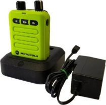 Motorola Minitor VI Two-Tone Stored Voice Pager UHF Range 1 Green