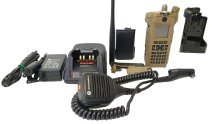 Motorola SRX 2200 3.5 VHF Radio Brown