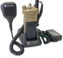 Motorola SRX 2200 3.5 VHF Radio Brown