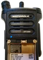 Motorola APX 6000 1.5 VHF Radio