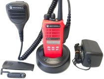 Motorola HT1250 Model 2 VHF Red