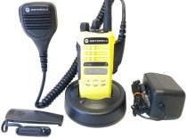 Motorola HT1250 Model 2 VHF Yellow