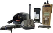 Motorola XTS2500 Model 3 VHF Two Way Radio Brown AES