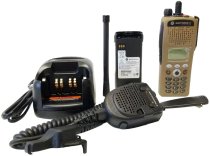 Motorola XTS2500 Model 3 VHF Two Way Radio Brown AES