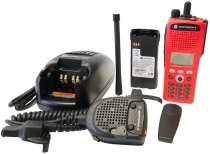 Motorola XTS2500 Model 3 VHF Two Way Radio Red AES