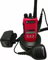 Motorola HT1250 Model 2 VHF Red